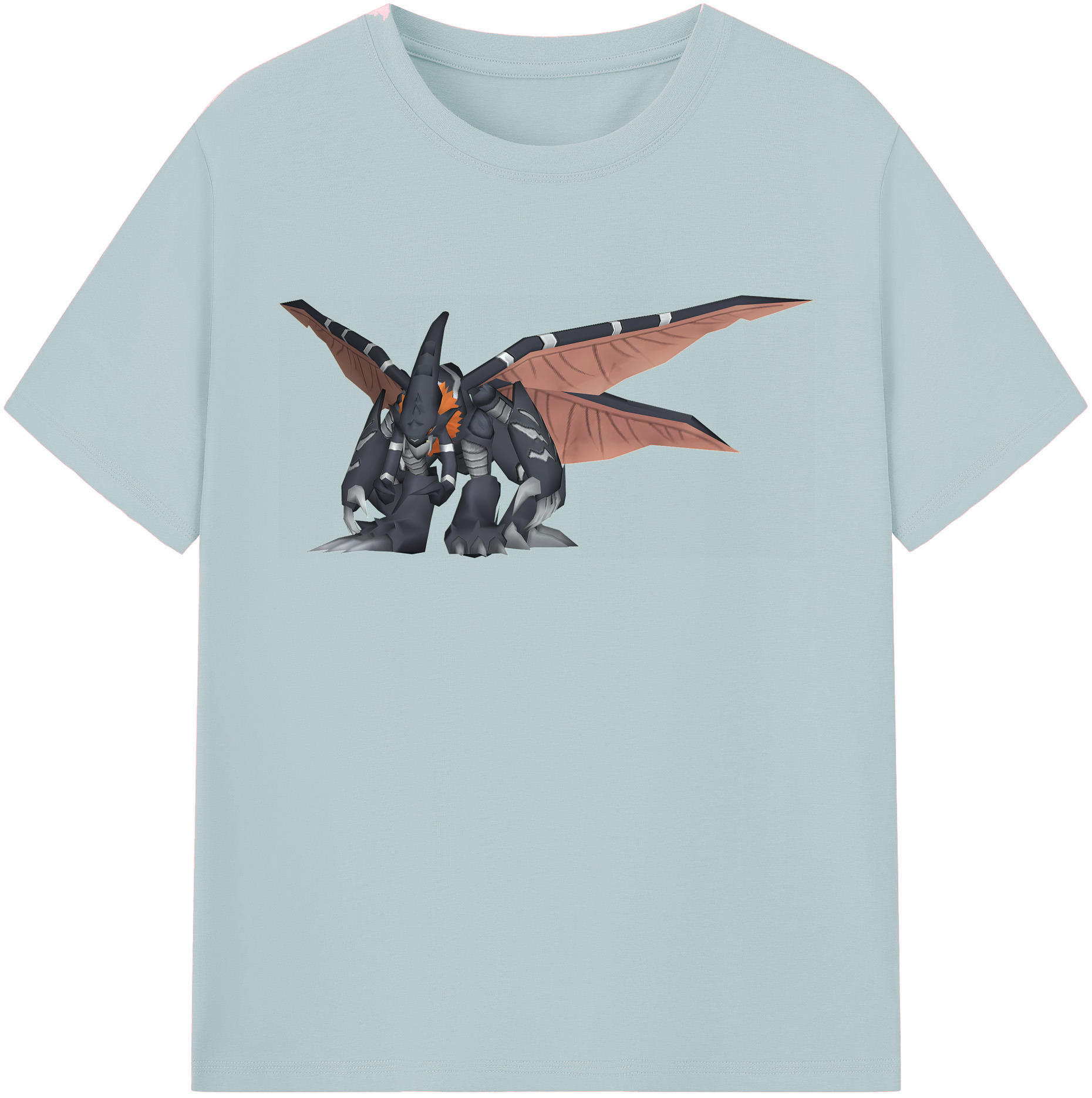 （画像用） Digimon デジタルモンスター/デジモン 綿100％半袖Tシャツ（フロントプリント）